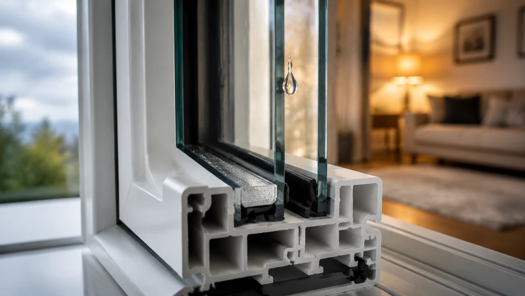 پنجره دوجداره چیست؟ | مزایا، معایب و راهنمای کامل انتخاب + همه چیز درباره پنجره UPVC